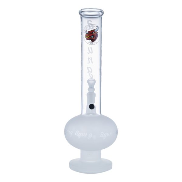 'Agungs' Angry Bull frosted Bubble Bong-Bong-Agung-7109-Cloudy Choices