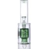 Agung Percolator Full Glass Bong-Bong-Agung-7130.Green-Cloudy Choices