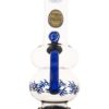 Blue Double Bubble That Won't Give You Any Trouble-Bong-Agung-1198.blue-Cloudy Choices